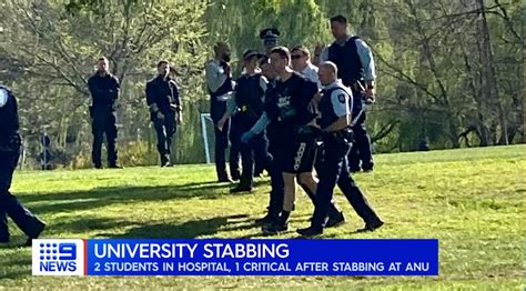 Alex Ophel charged with attempted murder after alleged stabbing of two students ANU Canberra ...