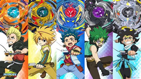 Download Anime Beyblade Burst HD Wallpaper