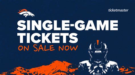 Broncos' 2021 single-game tickets now on sale