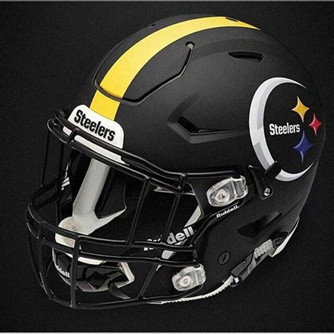 Steelers helmet design | Steelers helmet, Pittsburgh steelers helmet ...