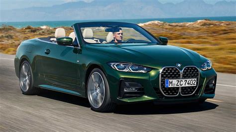 2021 BMW 4 Series Convertible Goes Soft, Debuts Without Folding Hardtop