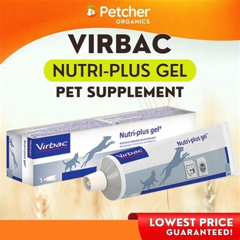 Virbac Nutri-Plus Gel Nutritional Supplement and Multivitamins for Dogs ...