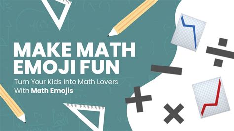 🎈 Make Math Emoji Fun: Turn Your Kids Into 🔢 Math Lovers With 📈📉 Math Emojis | Emojiguide