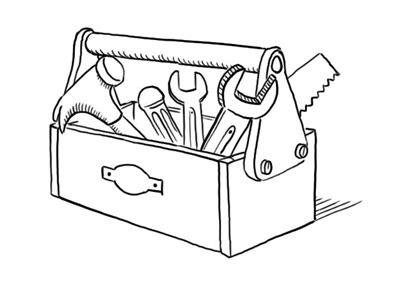 Tool Box Drawing at GetDrawings | Free download