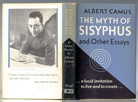 The Myth of Sisyphus Albert Camus First Edition Rare