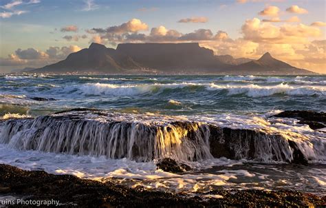 Wallpaper mountains, the ocean, South Africa, South Africa, Cape Town ...