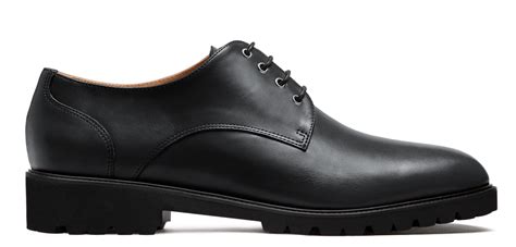 Derby shoes - black leather