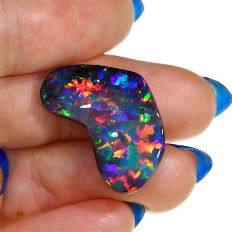 Absolute Gem Rare Harlequin Winton Boulder Opal 14.7 ct