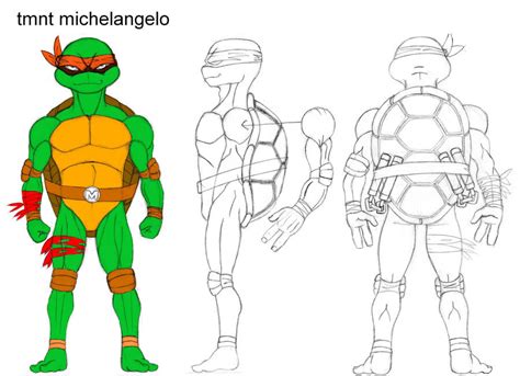 ninja turtles mikey sketch by immortaldogskull on DeviantArt