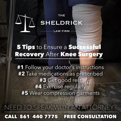 5 Tips to Ensure a Successful Recovery After Knee Surgery