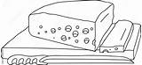 Swiss Cheese Coloring Page sketch template
