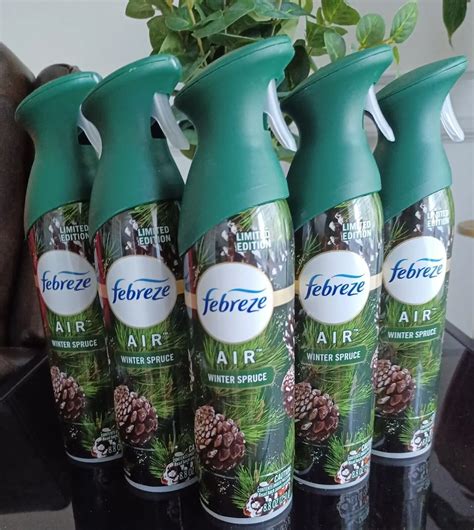 Febreze Winter Spruce Air Freshener Refresher Spray Limited Edition - Buy Diffuser Spray Bottle ...
