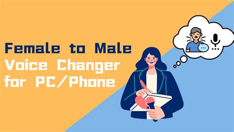 How to Use Female to Male Voice Changer on PC and Phone?