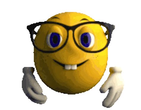 Nerd Emoji Fixing Glasses | Nerd Emoji | Funny emoji faces, Emoji people, Emoji