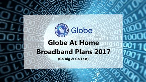 Globe At Home Broadband Plans 2017