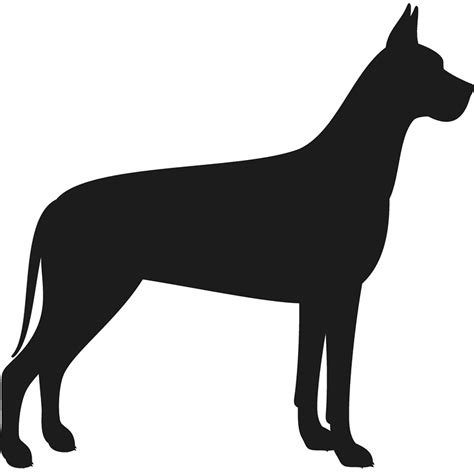 Great Dane Llama Silhouette Bull Terrier - GREAT DANE png download - 800*800 - Free Transparent ...