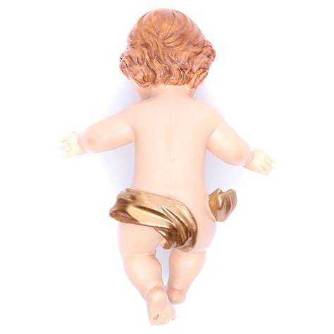 Baby Jesus statue in resin measuring 28cm | online sales on HOLYART.com