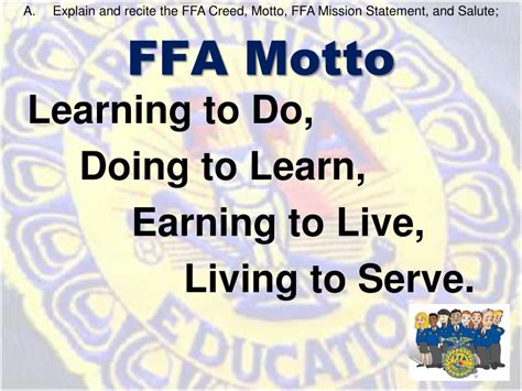 PPT - What do you think of when you hear “FFA?” PowerPoint Presentation - ID:2194965