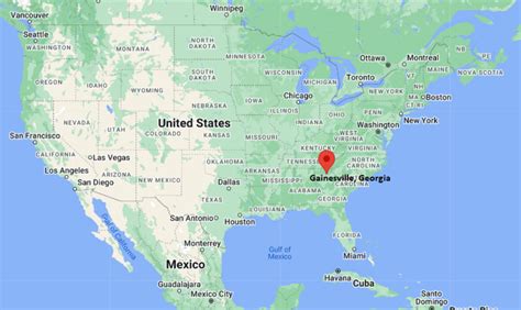 Where is Gainesville, GA, USA? | Location Map of Gainesville, Georgia