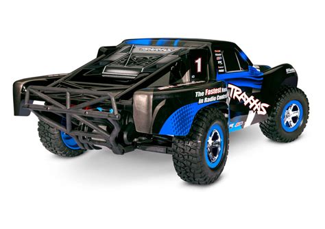 Traxxas Slash RTR 1/10 2WD Short Course Racing RC Truck w/ID Battery ...