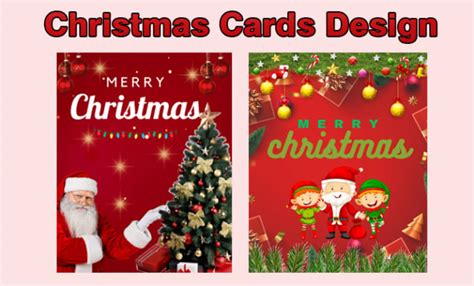 Design christmas cards and christmas logo by Maryamgraphics7 | Fiverr