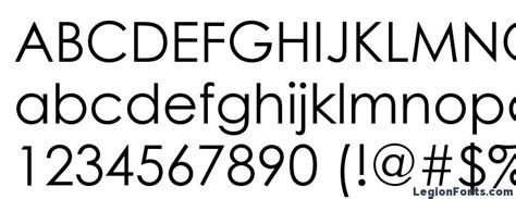 Century Gothic Font Download Free / LegionFonts