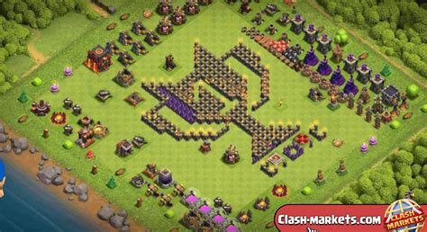 Town Hall 10 Farming Base Links | Clash Markets