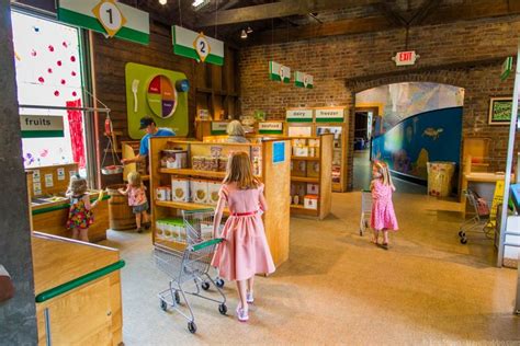 Charleston with Kids: In the pretend grocery store at the Children’s Museum of the Lowcountry ...