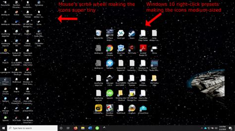 How To Make Desktop Icons Smaller in Windows 10