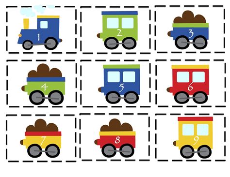 Trains, Planes and Automobiles Printable ~ Preschool Printables