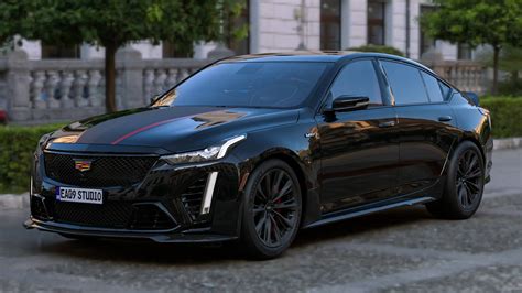 2022 Cadillac CT5-V Blackwing 3D Model by EA09studio