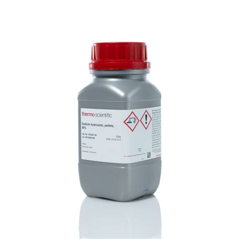 Sodium hydroxide, pellets, 98%, Thermo Scientific Chemicals | Fisher ...