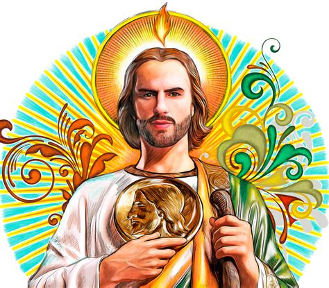 San Judas Tadeo, illustration :: Behance