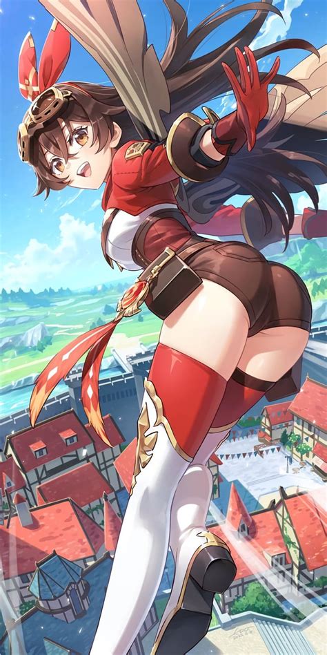 Amber [Genshin Impact] (2400x4800) : r/AmberHentai