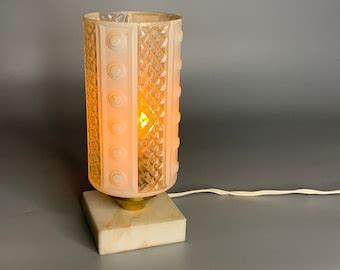 Small Marble Table Lamp - Etsy