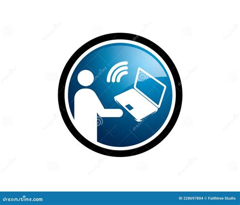 Internet Safety Logo Icon Signage Stock Vector - Illustration of ...