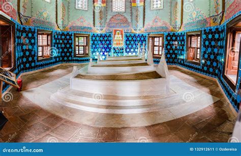 View of Shahzada(prince) Ahmed Tomb, Mausoleum in Bursa, Turkey Editorial Photo - Image of ...