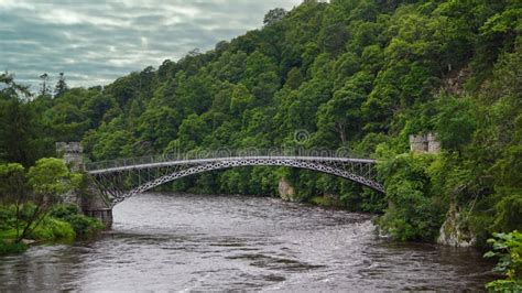 The Craigellachie Bridge Near Aberlour Stock Image - Image of moray, view: 265873111