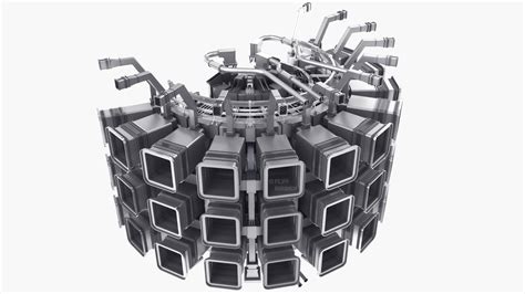 Iter reactor fusion model - TurboSquid 1317588