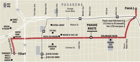 Here is the 2023 Rose Parade route – all 5.5 miles of it – Pasadena ...