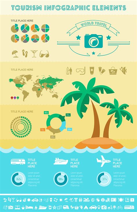 Travel Infographic Templates. on Behance