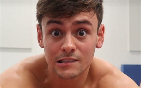 Which young popstar is Tom Daley's celebrity crush?