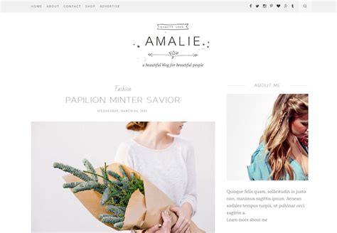 10 free feminine Blogger templates - Beautifully Chaotic - Blog design ...