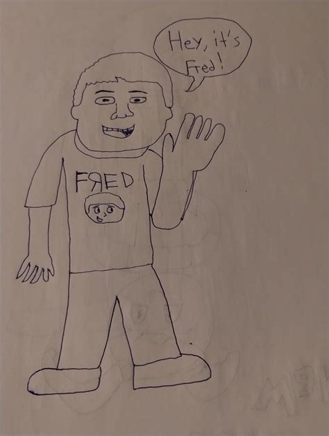 Fred Figglehorn sketch by JoeyHensonStudios on DeviantArt