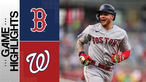 Red Sox vs. Nationals Game Highlights (8/15/23) | MLB Highlights - YouTube