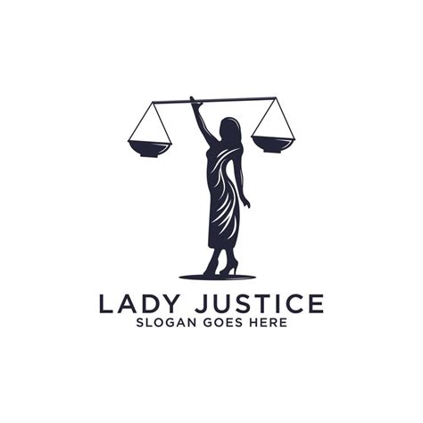 lady justice law firm logo design inspirations, strong female figure ...