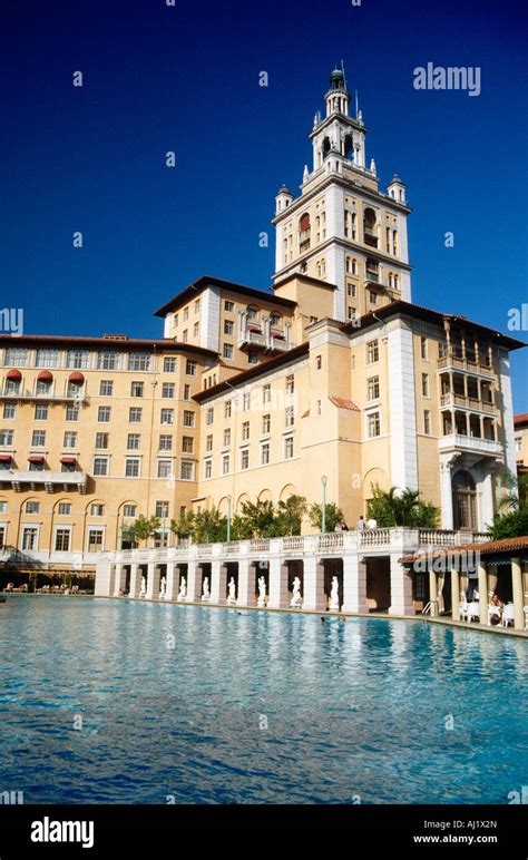 Biltmore hotel pool miami Stock Photo - Alamy