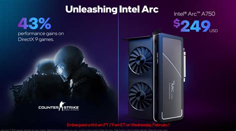 Intel Trims Arc A750 Price, Claims Speed Boosts Up to 49% for All Arc ...