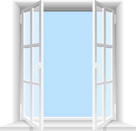 Transparent windows and sunny sky clipart design illustration 9391147 PNG