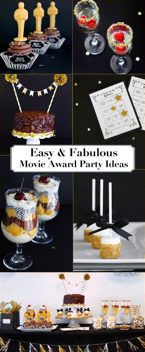 Fabulous And Easy Last Minute Movie Awards Party Ideas